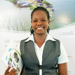 Staff member Irene Faith Alinga