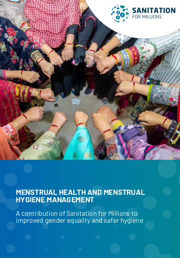 Cover page of the publication on Menstrual Health and Menstrual Hygiene Management