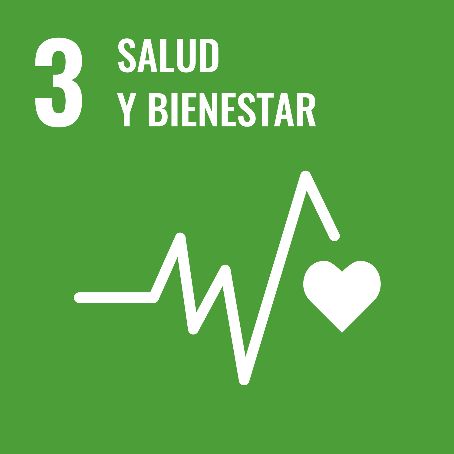Logo SDG3 Salud y Bienestar