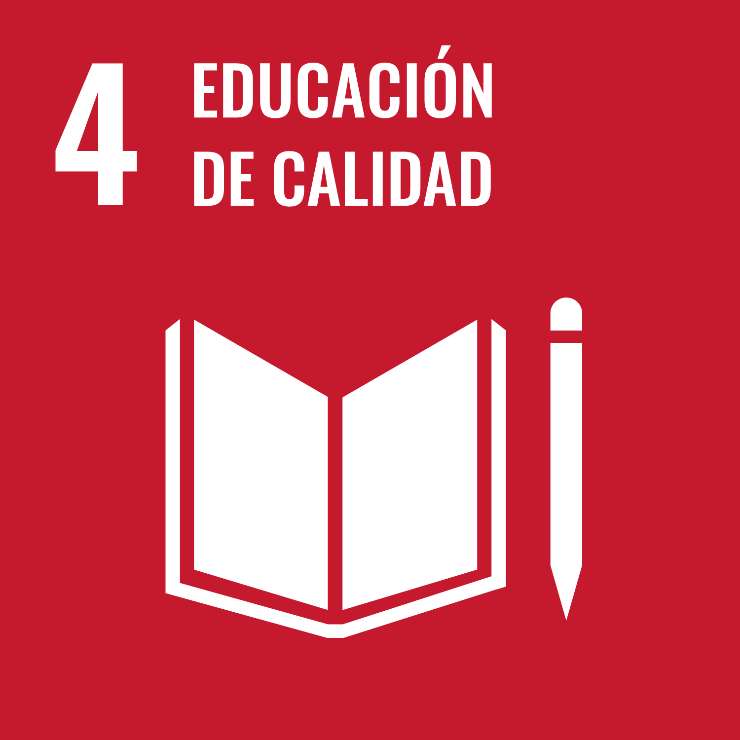 Logo SDG4 Educación de Calidad