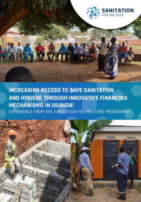 safe_sanitation Cover page of the publication on innovate financing mechanisms in Uganda